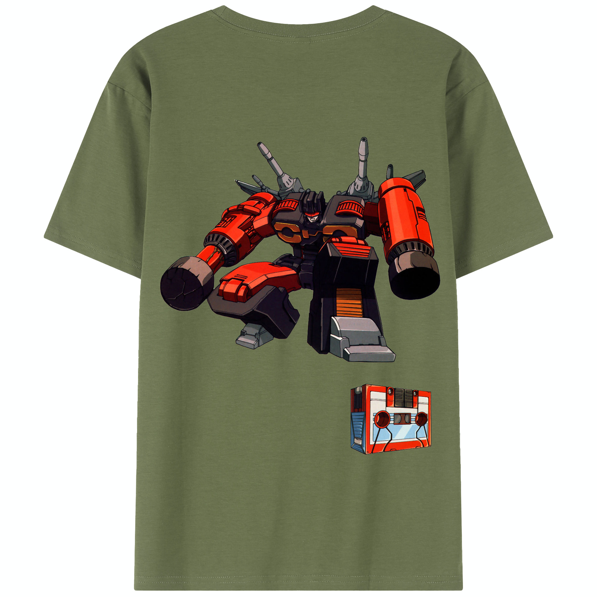（画像用）  綿100％半袖Tシャツ（背面プリント）